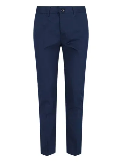 Ami Alexandre Mattiussi Straight Pants In Blue