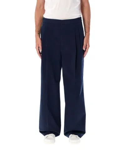 Ami Alexandre Mattiussi Trousers In Blue