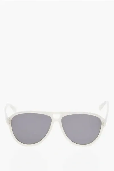 Amiri Aviator Logo Sunglasses In Neutral