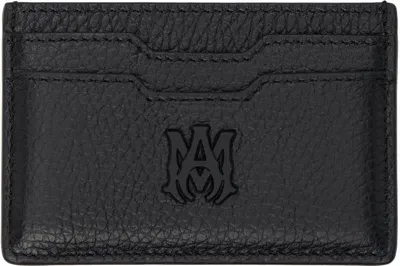 Amiri Black Ma Card Holder