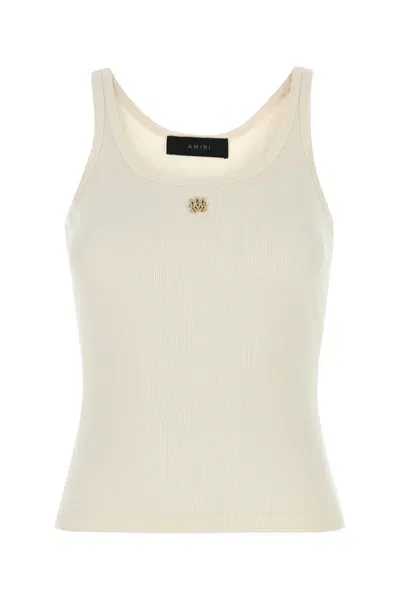 Amiri Ma Tank-xs Nd  Female In Beige