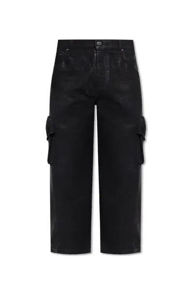 Amiri Pocket Detailed Cargo Pants In Black