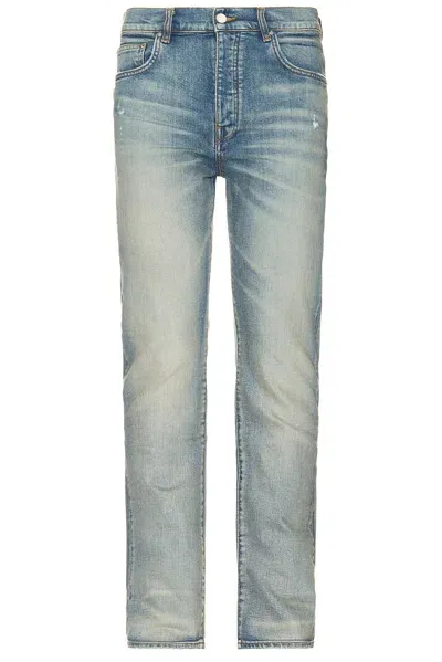 Amiri Slim Jean In Antique Indigo