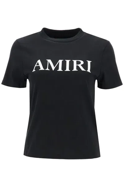 Amiri T Shirt Con Lettering Logo In Black