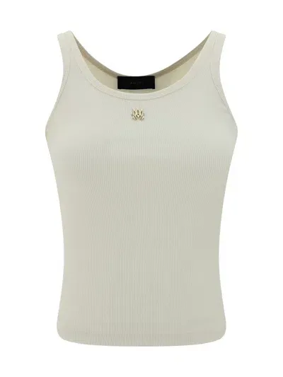 Amiri Top In Alabaster