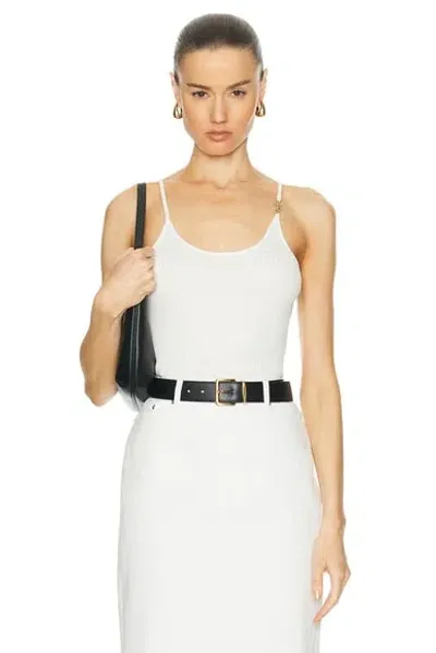 Amiri Vertical  Tank Top In White