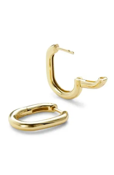 Ana Luisa Gold Hoop Earrings