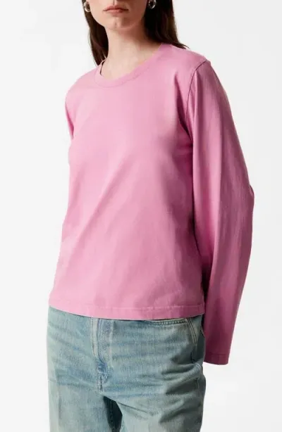 & Other Stories Jersey Top In Pink