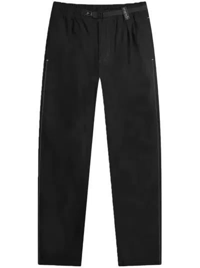 And Wander X Gramicci Logo-print Track Pants In Black