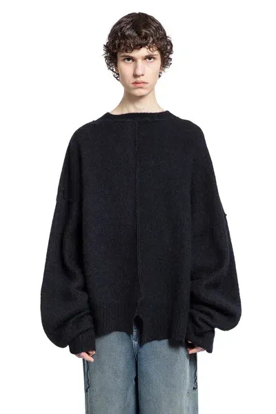 Andrea Ya' Aqov Man Black Knitwear