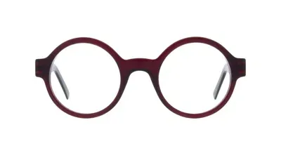 Andy Wolf Eyeglasses In Burgundy