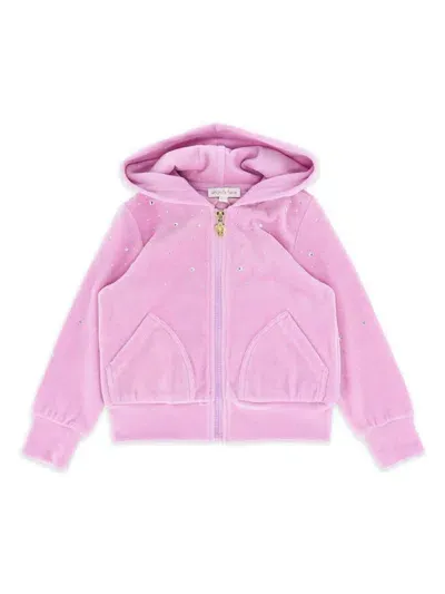 Angel's Face Kids' Hooded Top In Pink