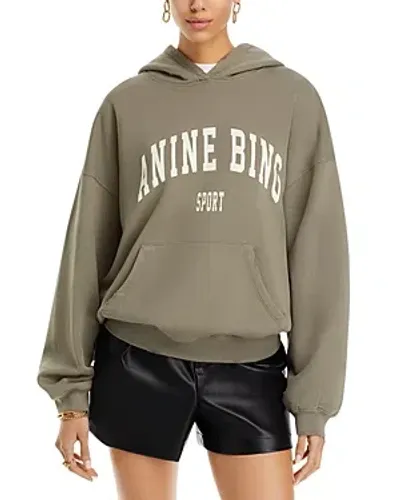 Anine Bing Harvey Sweatshirt In Green