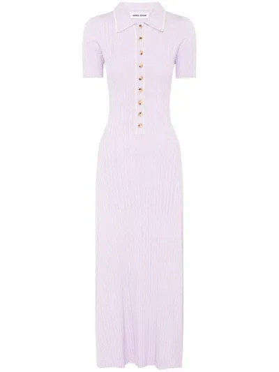 Anna Quan Penelope Dress In Purple