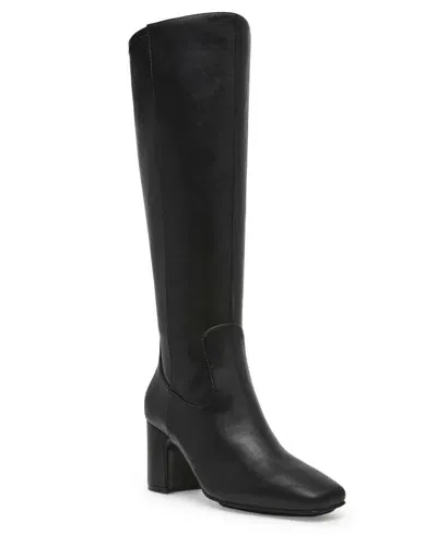 Anne Klein Women's Toronto Snip Toe Knee High Dress Boots In Black