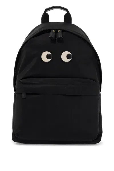 Anya Hindmarch Eyes Backpack In Black