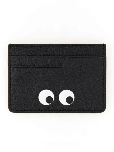 Anya Hindmarch Eyes Card Holder In Black