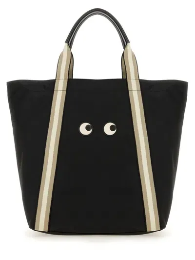 Anya Hindmarch Eyes Tote Bag In Black