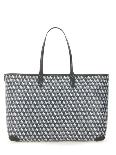 Anya Hindmarch "i Am A Plastic Bag" Tote Bag Small In Grey