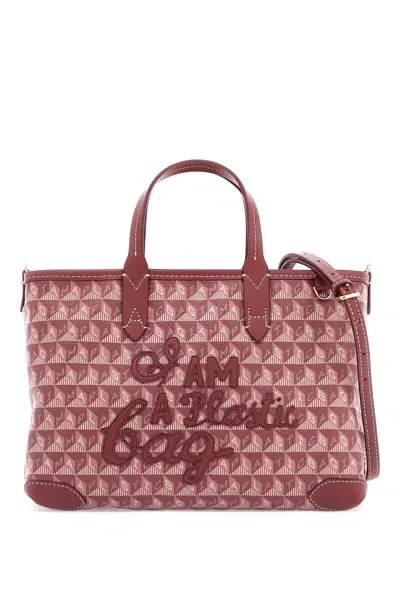 Anya Hindmarch Tote Bag 'i Am A Plastic Bag' With In Pink