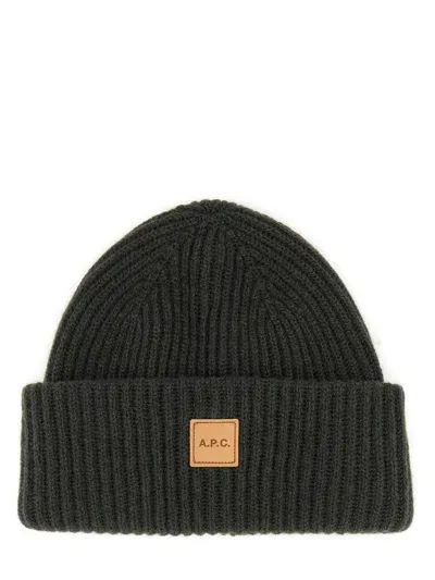 Apc A. P.c. Beanie Hat "michelle" In Brown