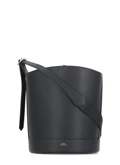 Apc Ana Shoulder Bag In Black