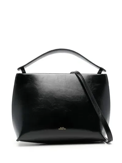 Apc Ashley Tote Bag In Black