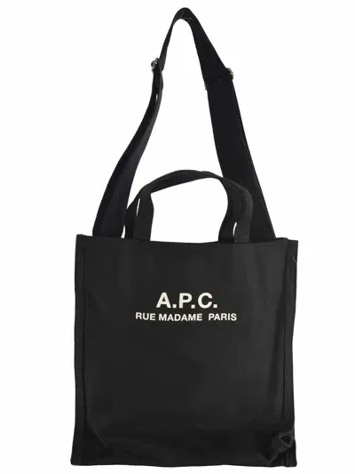 Apc Bag A.p.c. Recupero Made Of Cotton Canvas In Black