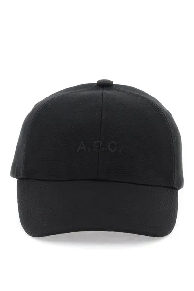 Apc A.p.c. Charlie Baseball Cap In Black