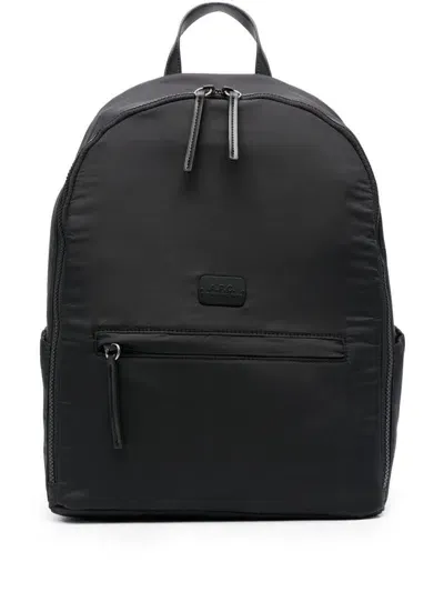 Apc A.p.c. Blake Sac A Dos Bags In Black