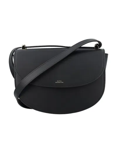 Apc Genève Crossbody Bag In Black