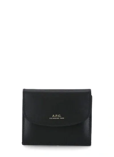 Apc Geneve Wallet In Black