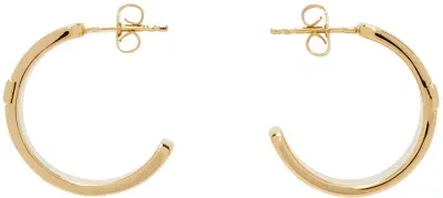 Apc Gold Grace Hoop Earrings In Raa Gold