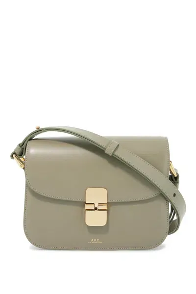 Apc Grace Small Shoulder Bag In Green