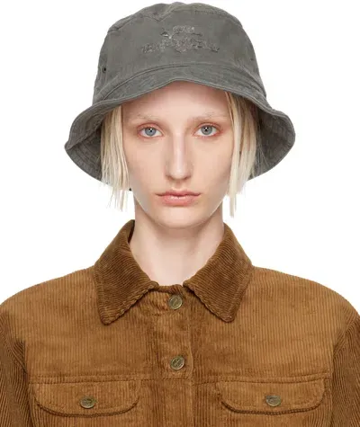 Apc Gray Tame Impala Edition Offshore Bucket Hat In Lad Anthracite