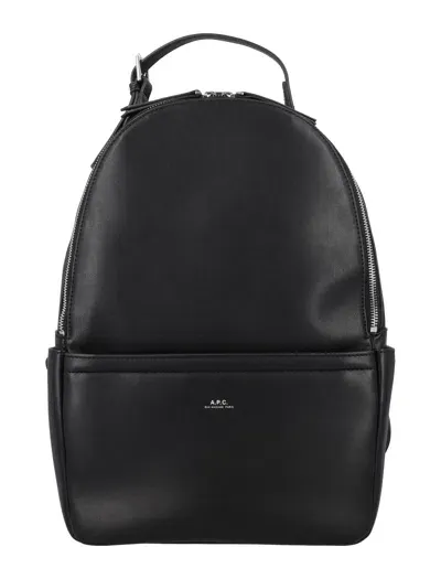 Apc A.p.c. Nino Backpack In Black