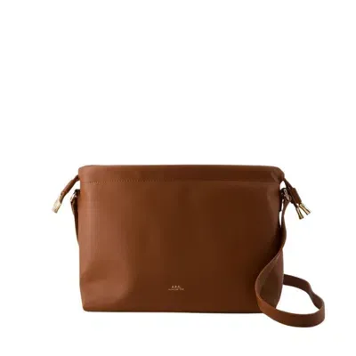 Apc Ninon Schultertasche - A.p.c. - Synthetik - Haselnussbraun In Brown