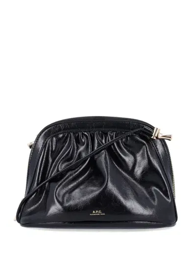 Apc Ninon Shoulder Bag In Black