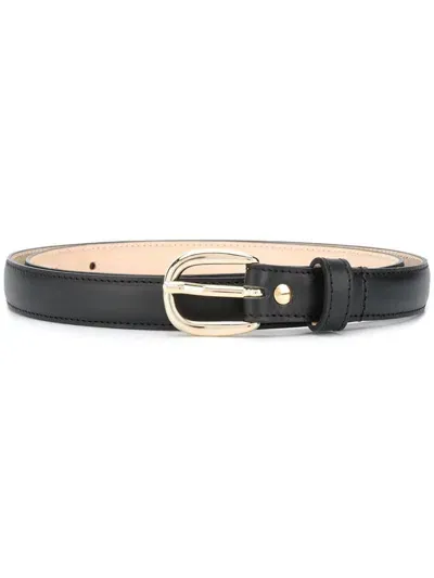 Apc A.p.c. Rosette Belt Accessories In Black