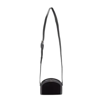 Apc Sac Demi-lune Mini In Black