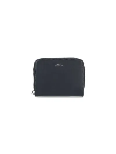 Apc A.p.c. Wallets In Black