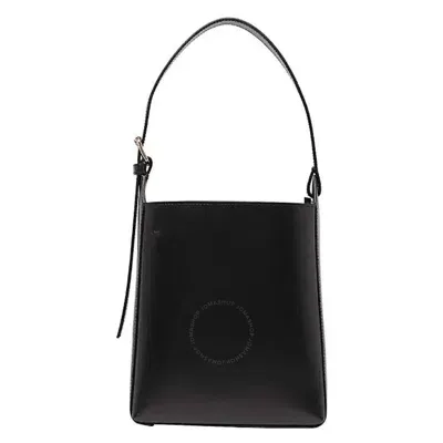 Apc A.p.c Small Virginie Leather Shoulder Bag In Black