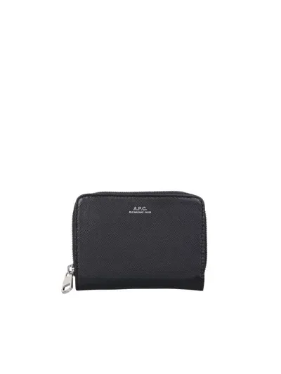 Apc A.p.c. Wallets In Black