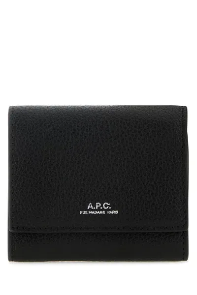 Apc A.p.c. Wallets In Black