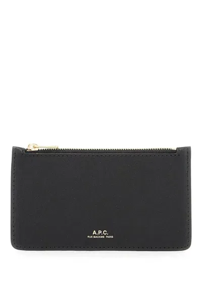 Apc A.p.c. Willow Card Holder In Black