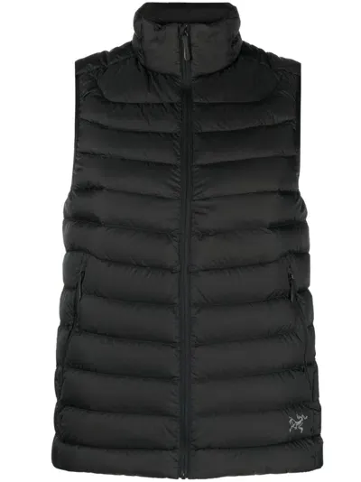 Arc'teryx Cerium Logo-print Gilet In Black