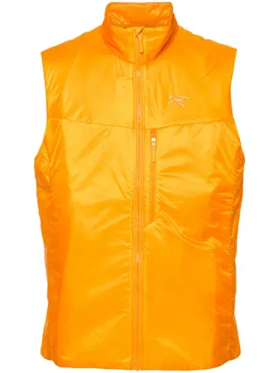 Arc'teryx Nuclei Padded Gilet In Orange