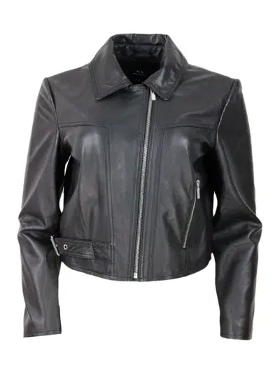 Armani Exchange Jackets In Black