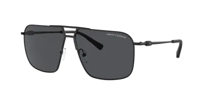 Armani Exchange Man Sunglass Ax2050s In Dark Grey