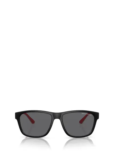 Armani Exchange Sunglasses In Matte Black